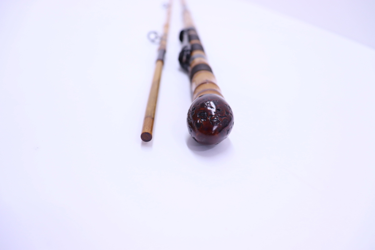 汐よし 和竿 竹竿 カワハギ 等 小物用竿 美品