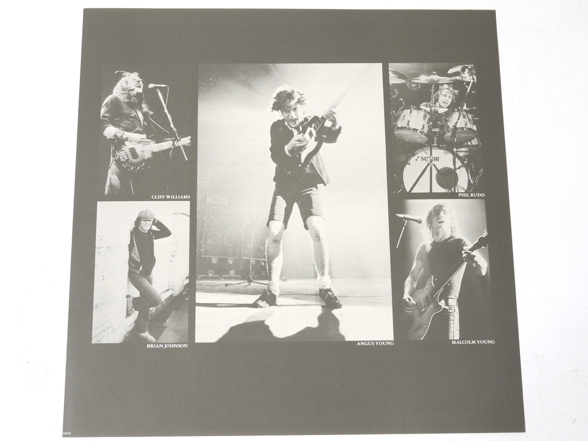 Black Back AC⁄DC In in Vinyl | Yahoo!オークション [Vinyl