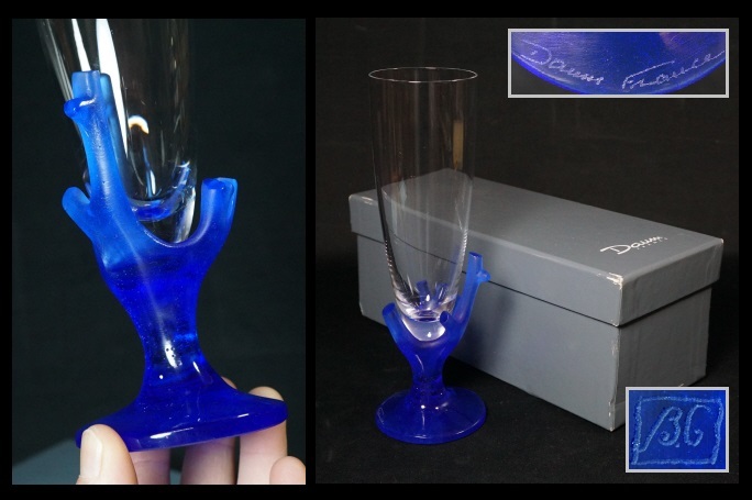 Daum FRANCE ドーム グラス 工芸ガラス フランス製(工芸ガラス)｜売買