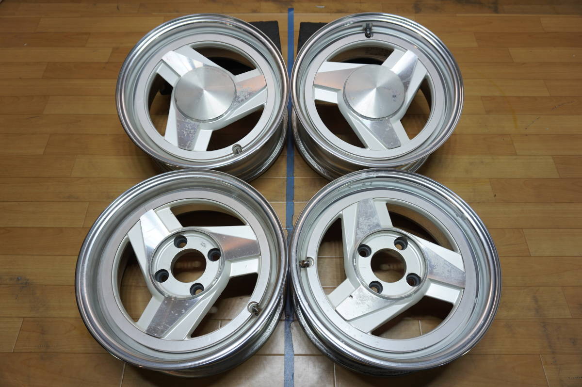 F093【超希少】SSR ロンシャン XR3 ☆ PCD114.3 6.5+19? 旧車 当時物 