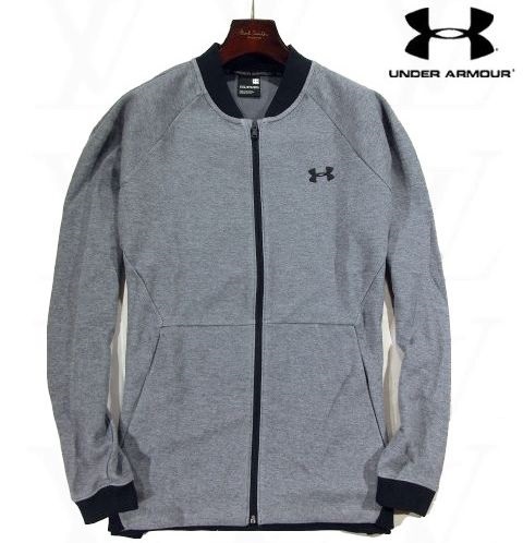 人気，定番人気 C023 アンダーアーマー ニットジャケット XXL グレー アンストッパブル2Xニットボンバー UNDER ARMOUR 吸収 発散 防臭 メンズ(スウェット)｜売買されたオークション情報、yahooの商品情報をアーカ スウェット
