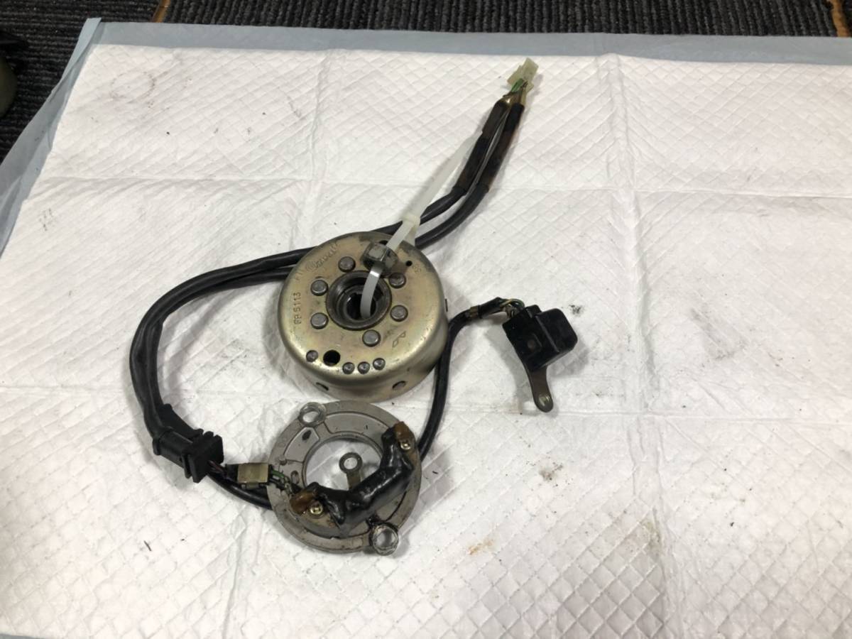 CR80 ジェネレーターコイル 発電 アウターローター フライホイール 