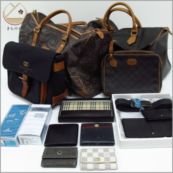  着物10 LOUIS VUITTON/BURBERRY/ungaro 他 バッグ 財布 ベルト キーケース 等 大量 まとめ 13点 メンズ セット ジャンク品 ブランド品 3(ハンドバッグ)｜売買されたオークション情報、yahooの商品情報を ハンドバッグ