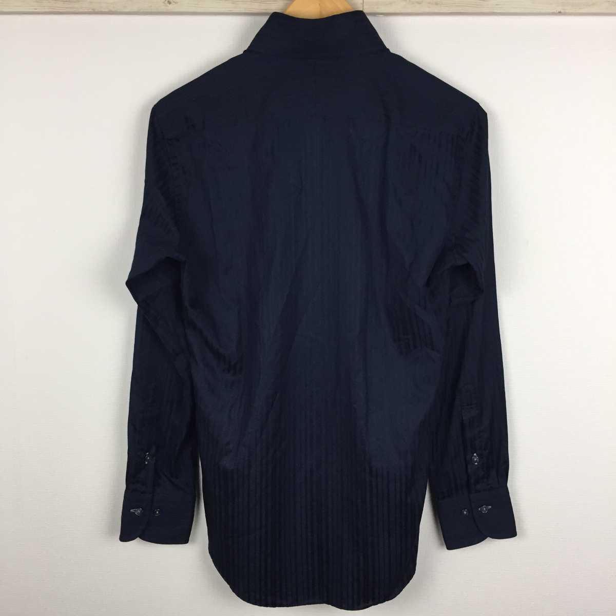 BLACK 極美品 バーバリーブラックレーベル BURBERRY LABEL 長袖シャツ 
