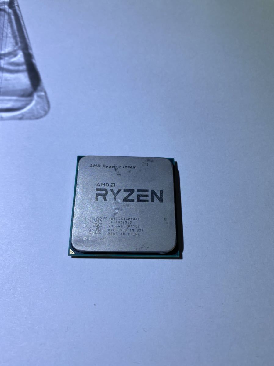 AMD RYZEN7 2700X 動作未確認ジャンク扱い 送料無料 【公式通販】