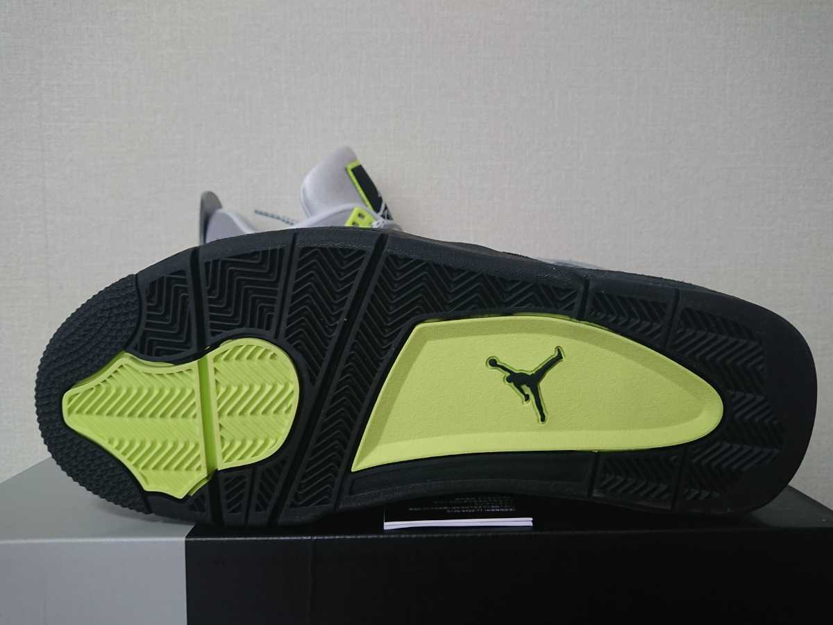 UNDEFEATED購入 納品書有 29㎝ US11】Nike Air Jordan 4 Retro 95 Neon 