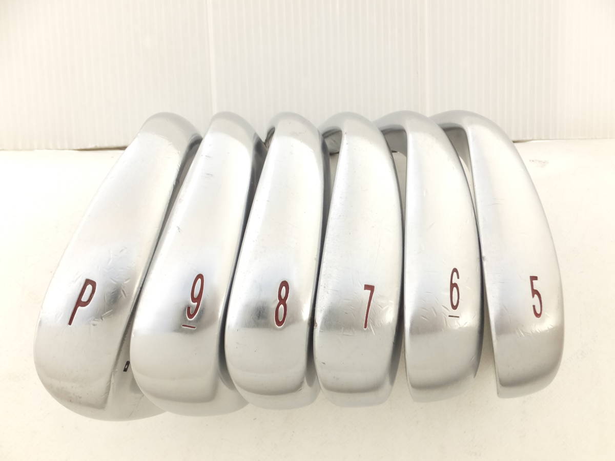 ONOFF KURO THE CLUBS IRON FORGED INTO AIR オノフ 6PC IRONS DAIWA S-FLEX GOLF GLOBERIDE 黒
