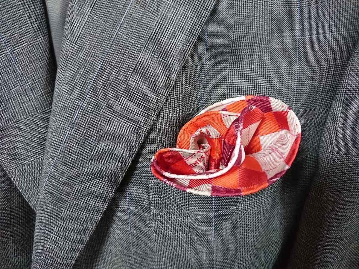 HERMES - ポケットチーフ エルメス レッド エルメス(Hermes) 価格.com