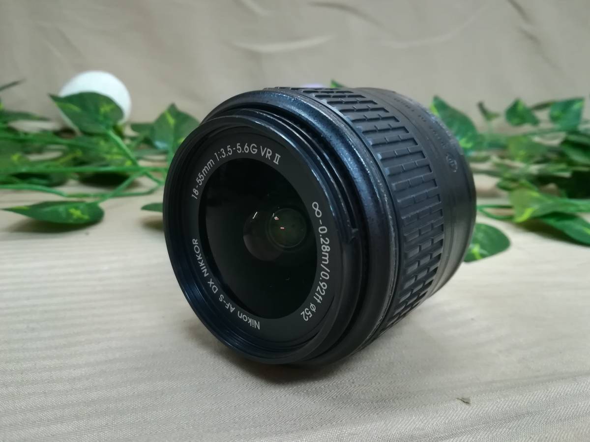 AF-S DX 18-55mm Nikon NIKKOR f⁄3.5-5.6G VR II ED Lens