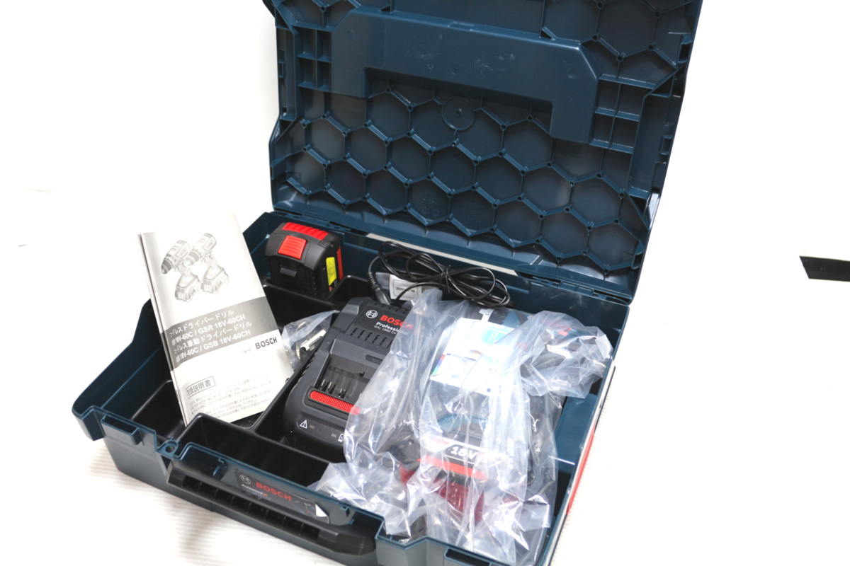 最安値，安い 034-0013 ボッシュ BOSCH 充電式振動ドライバードリル GSB 18V-60C(本体)｜売買されたオークション情報、yahooの商品情報をアーカイブ公開 - オークファン 振動ドリル、コアドリル