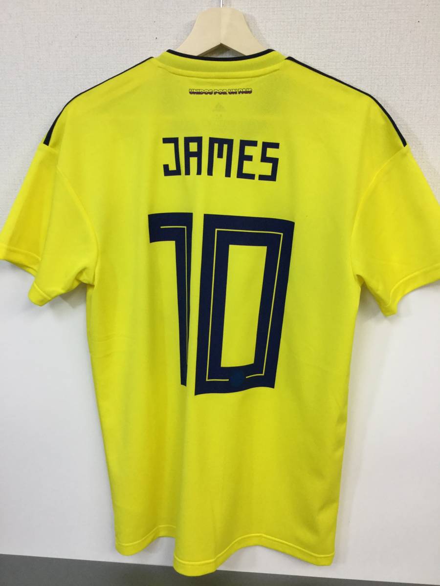 【新作，HOT】 アディダス コロンビア代表 ハメスロドリゲス JAMES 10 Mサイズ(その他)｜売買されたオークション情報、yahooの商品情報をアーカイブ公開 - オークファン ユニフォーム