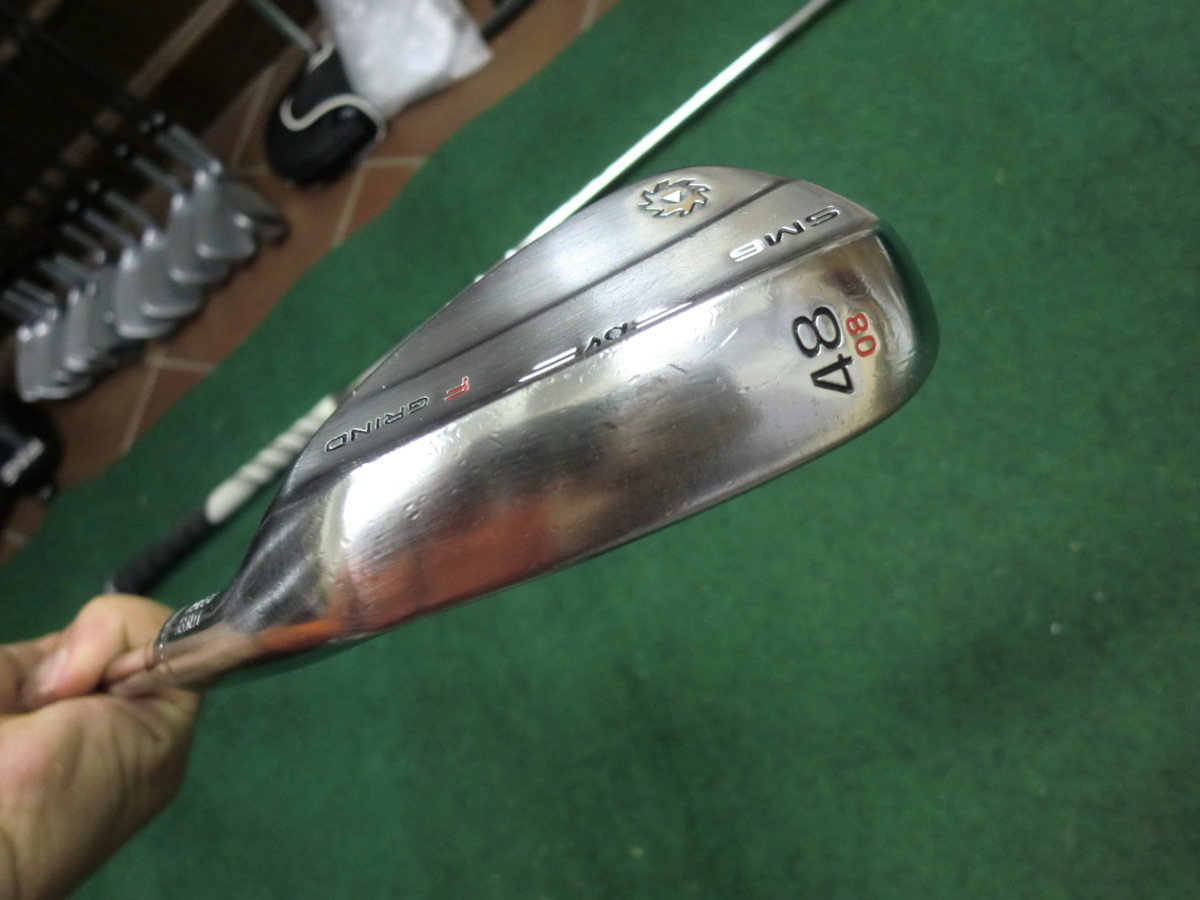 SM6 タイトリスト ウェッジ F 中古Vokey ツアークローム GRIND 