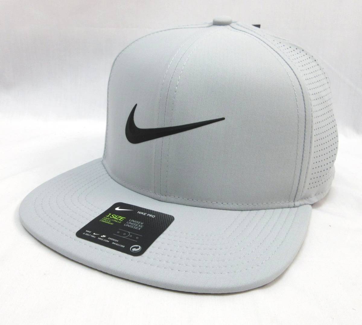大得価，正規品 ナイキ 892643 グレー キャップ NIKE AEROBILL Pro Performance CAP エアロビル プロ パフォーマンス スナップバック(ナイキ)｜売買されたオークション情報、yahooの商品情報をアーカイブ公開 - オークフ キャップ