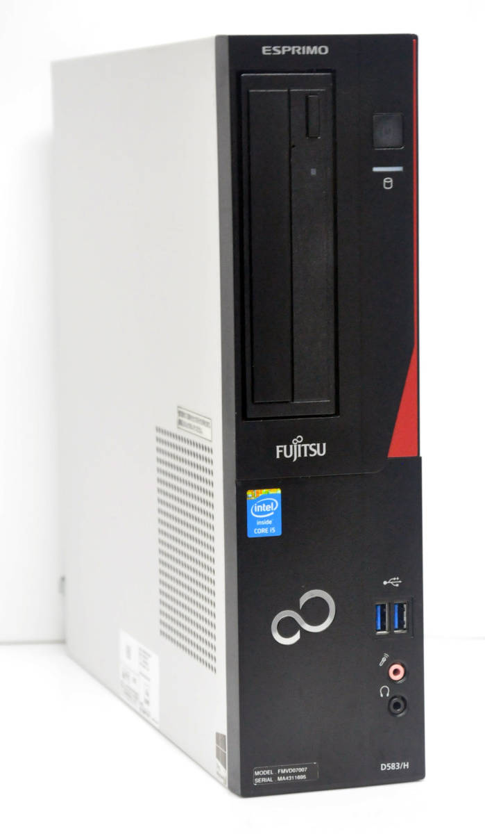 ◇FUJITSU ESPRIMO・D753/G ◇SSD + HDD ◇Core i5-4570 3.20GHz 