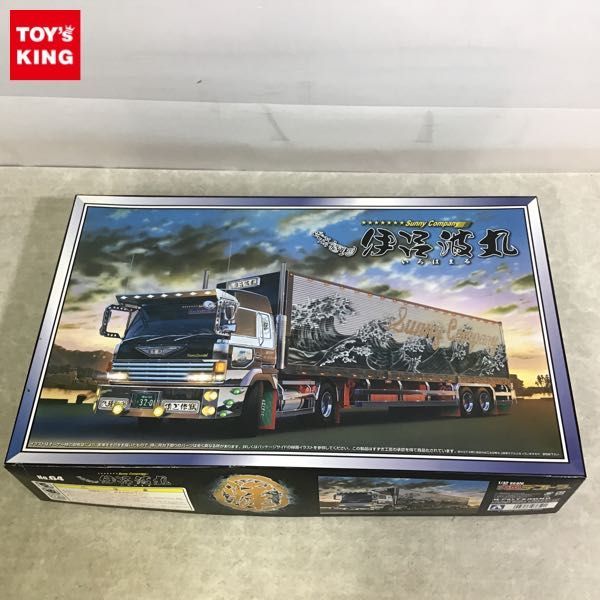 サニーカンパニー 伊呂波丸 アオシマ 1⁄32 大型デコトラ トレーラー