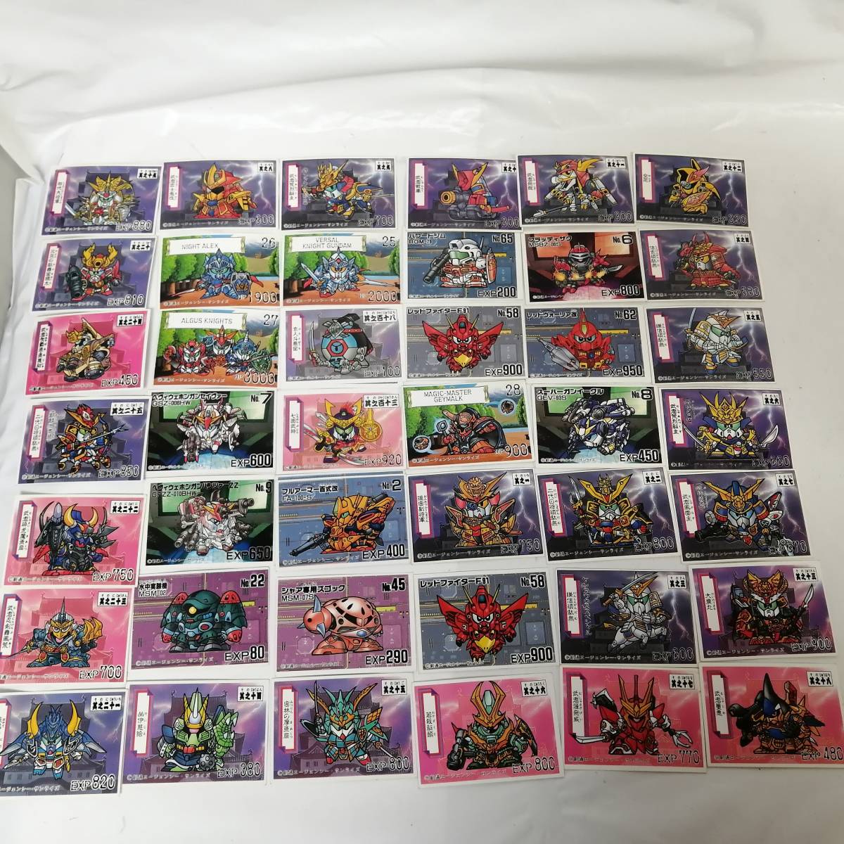  ０２ ガンダム ＳＤ戦国伝 ＳＤガンダム外伝等ミニカード 200枚セット(か行)｜売買されたオークション情報、yahooの商品情報をアーカイブ公開 - オークファン か行