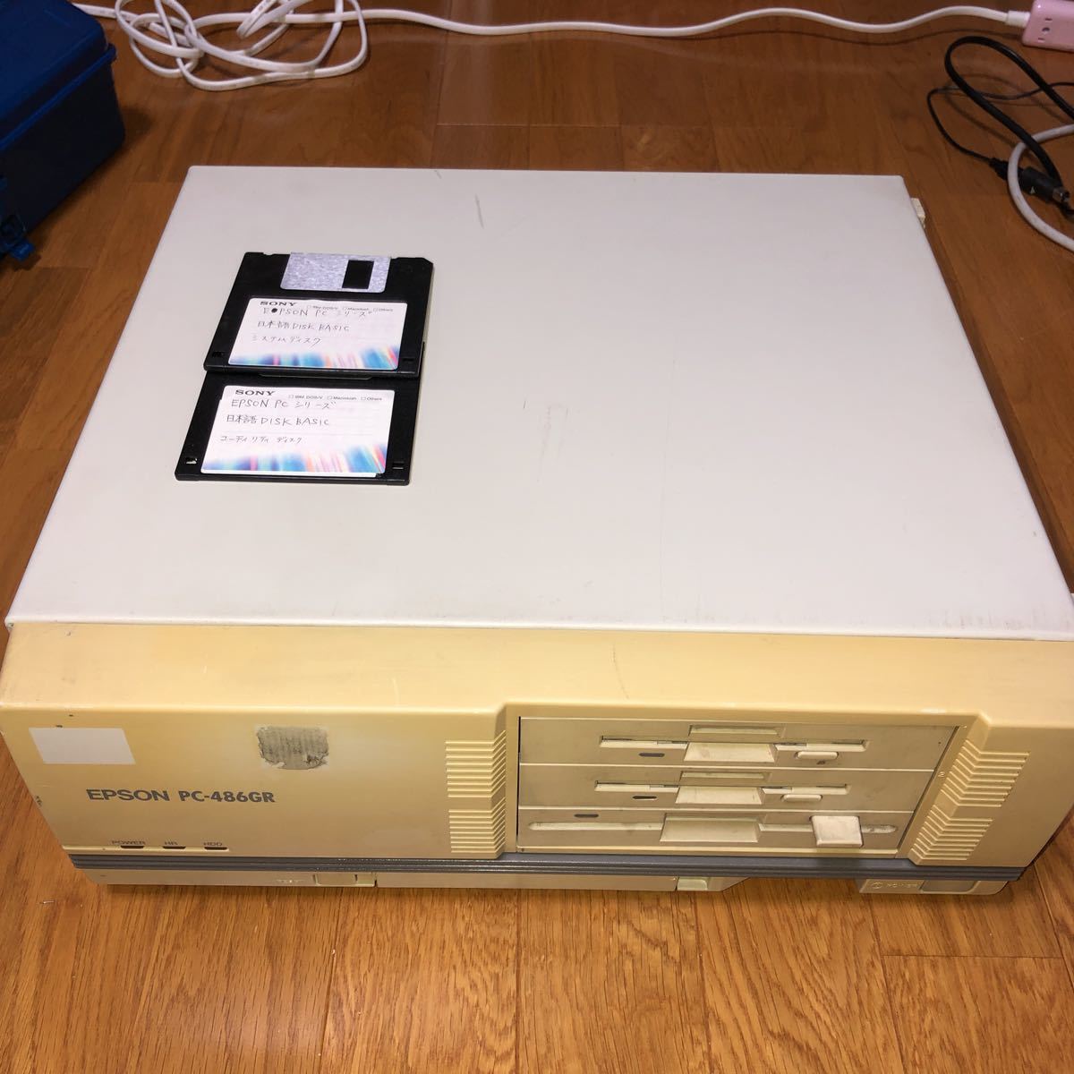 EPSON PC本体エプソンPC-486GR PC-486GR+ PC-486GR+3 PC-486GR Cleaned 