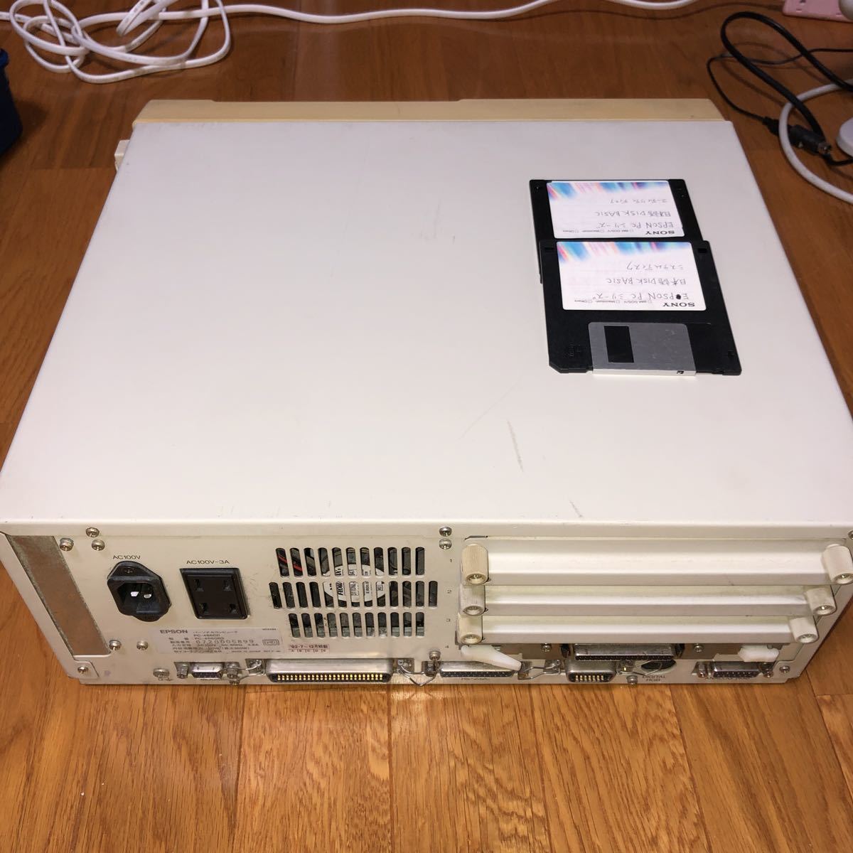 EPSON PC本体エプソンPC-486GR PC-486GR+ PC-486GR+3 PC-486GR Cleaned 