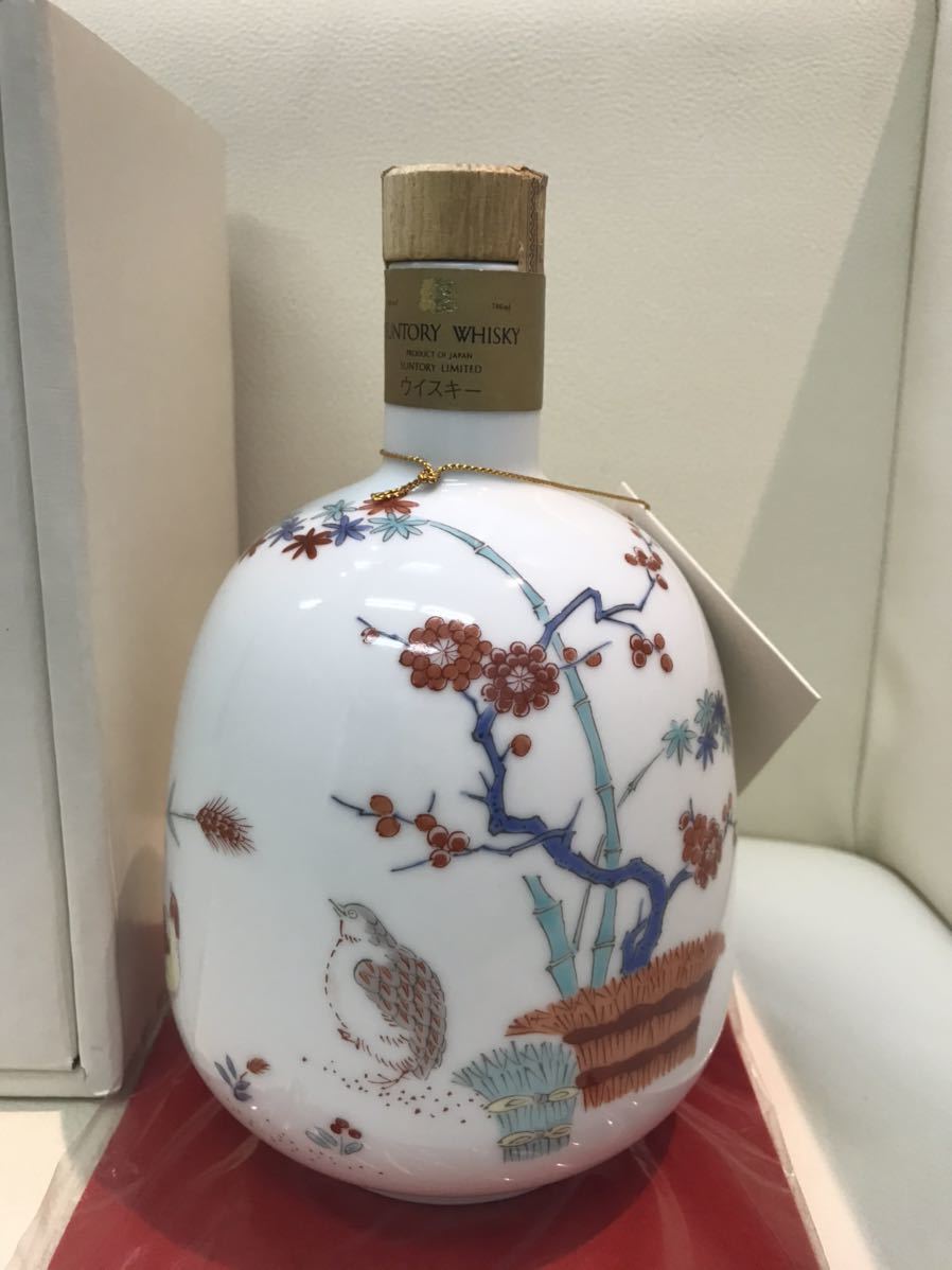 古酒 SUNTORY サントリー ウイスキー エイジング 15 有田焼ボトル