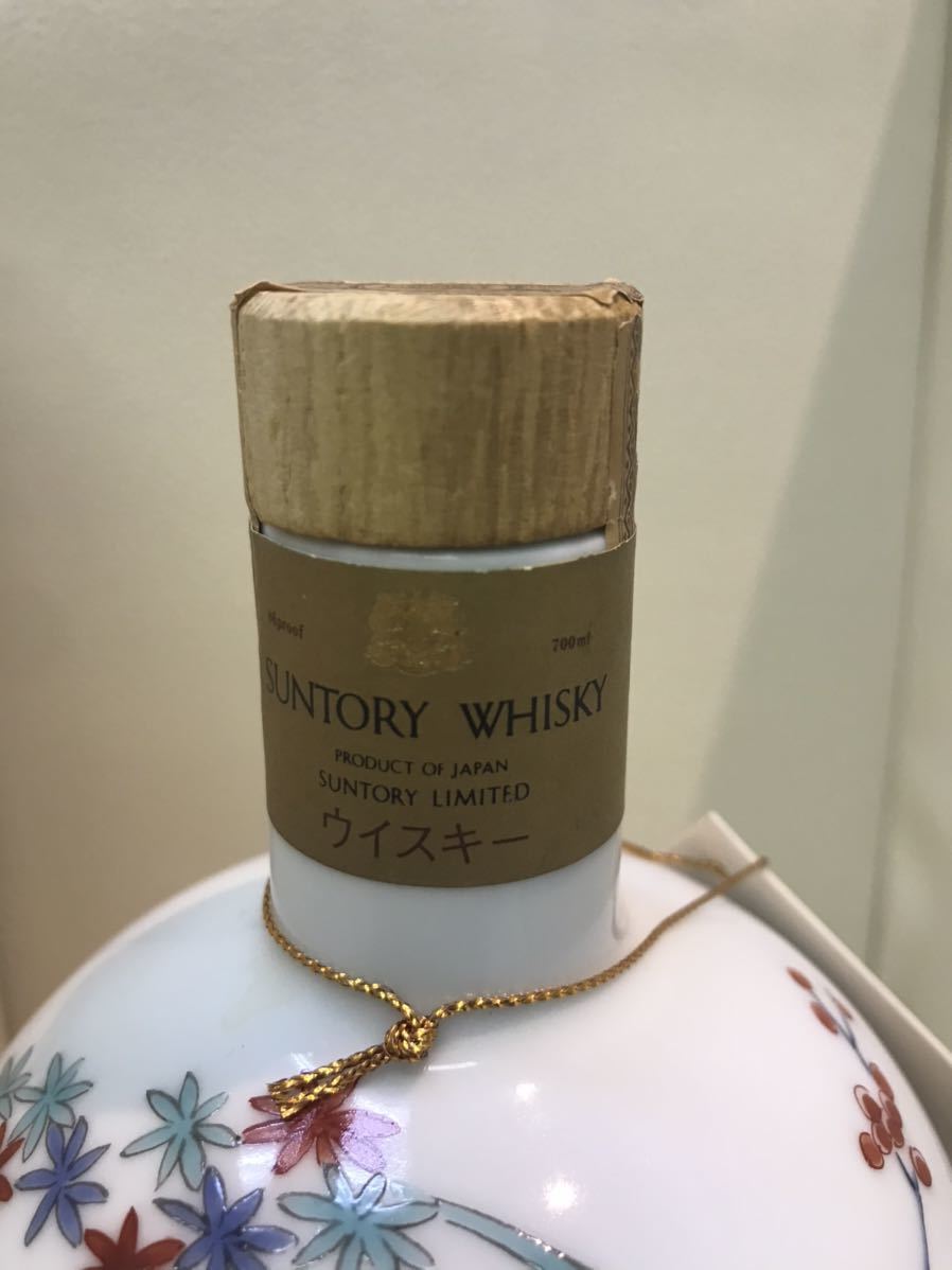 古酒 SUNTORY サントリー ウイスキー エイジング 15 有田焼ボトル
