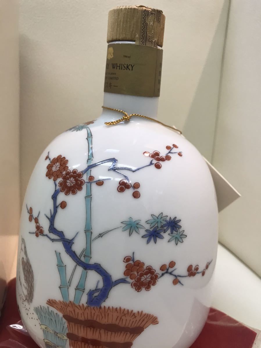 古酒 SUNTORY サントリー ウイスキー エイジング 15 有田焼ボトル