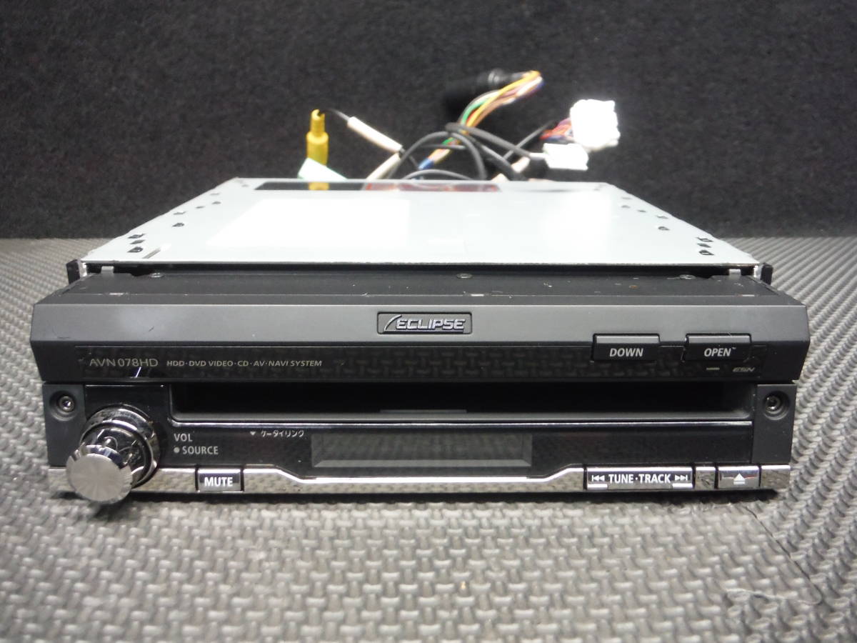 □ ECLIPSE イクリプス 1DIN インダシュHDDナビ AVN078HD 2008年