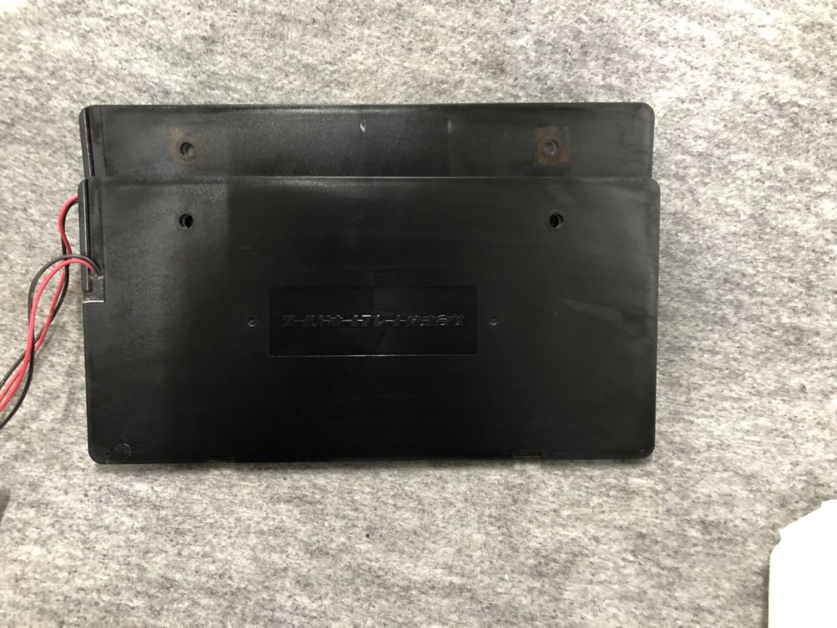 ワールドオートプレート LED 字光式 アクセサリー LED字光式 12V 普通