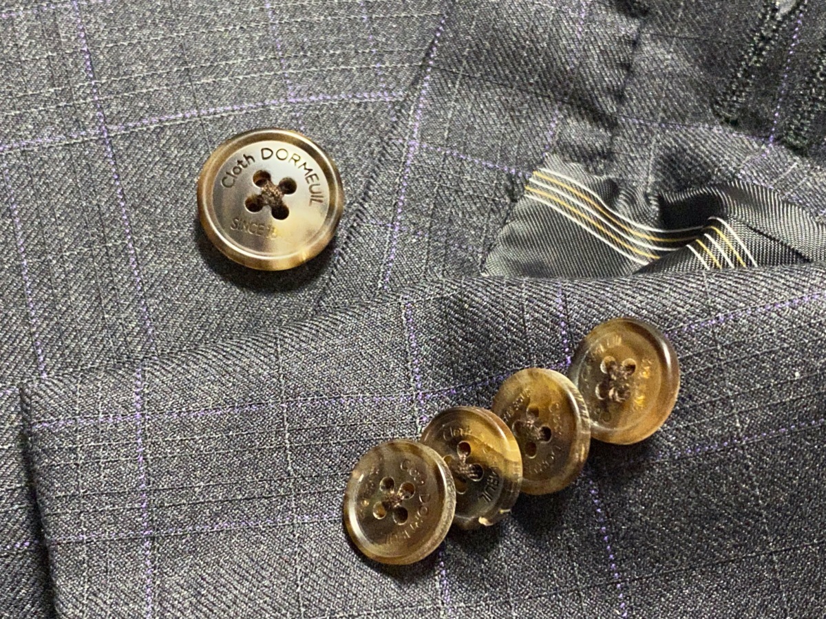 オーダー品 美品 DORMEUIL AMADEUS 365 使用 ドーメル アマデウス 裏地 