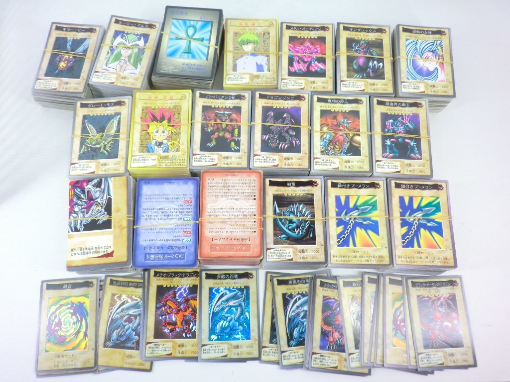 A9609 遊戯王 旧カード バンダイ版 大量まとめ売り 約1200枚 ※現状品