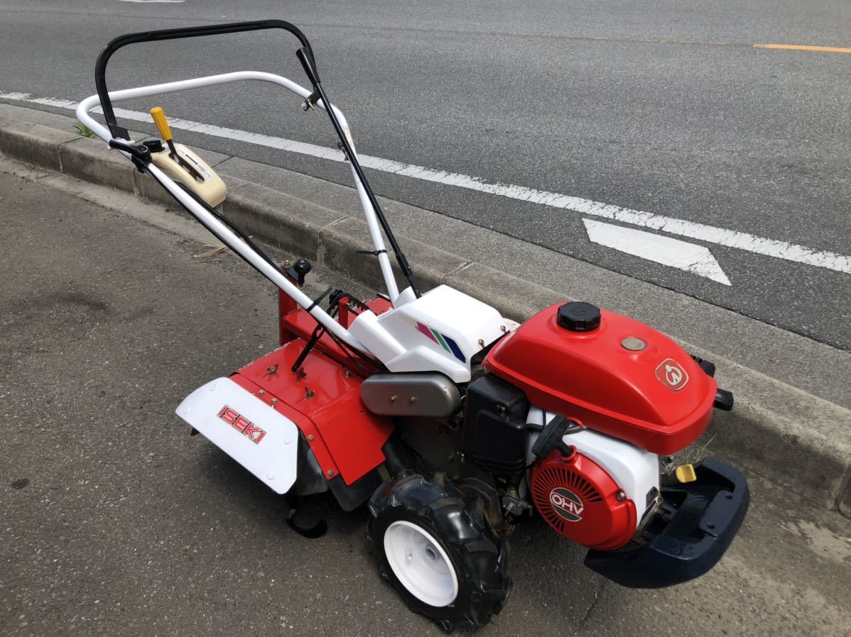 イセキ うねっこ マイペット53 耕運機 耕うん機 管理機 Yahoo!オークション ISEKI - 可動品 現状渡し KCR53 マイペット 畝立て | 動画有る