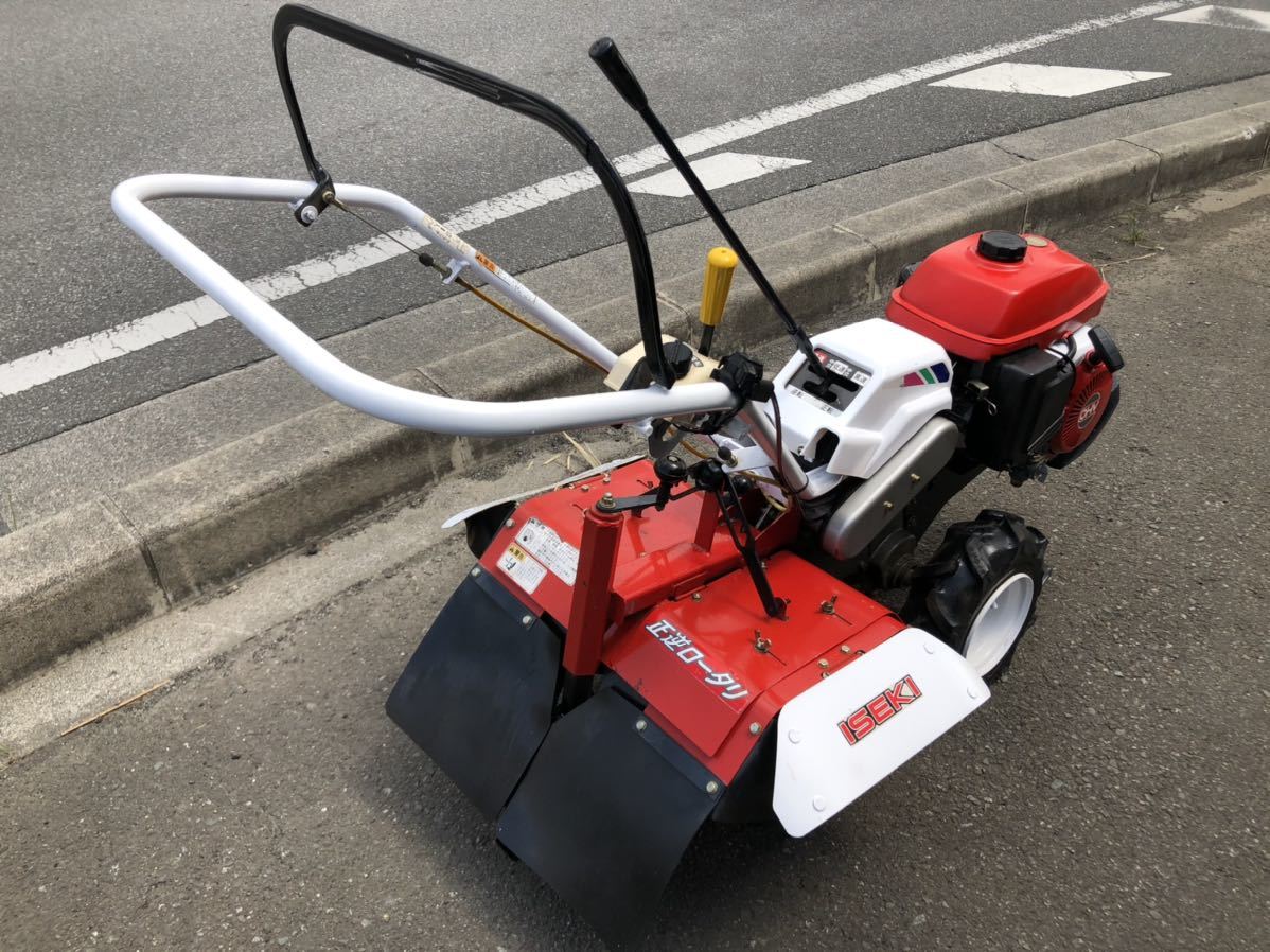 イセキ うねっこ マイペット53 耕運機 耕うん機 管理機 Yahoo!オークション ISEKI - 可動品 現状渡し KCR53 マイペット 畝立て | 動画有る