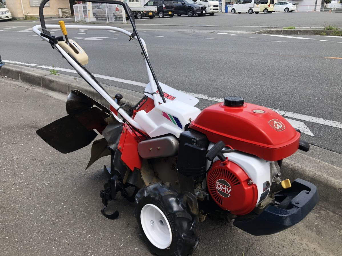 イセキ うねっこ マイペット53 耕運機 耕うん機 管理機 Yahoo!オークション ISEKI - 可動品 現状渡し KCR53 マイペット 畝立て | 動画有る