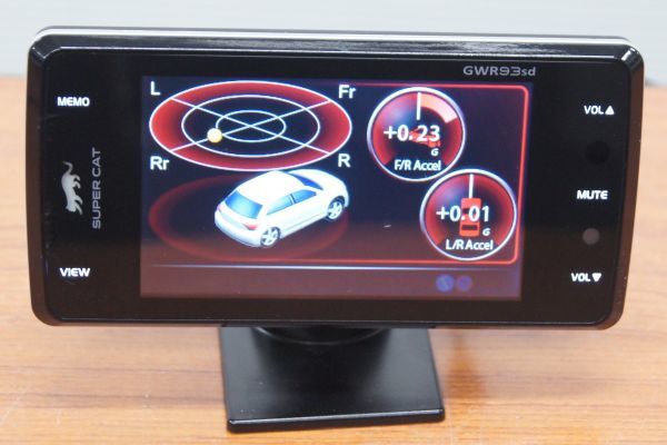 ☆【Yupiteru】ユピテル USED ◇ GPS レーダー探知機 SUPER CAT