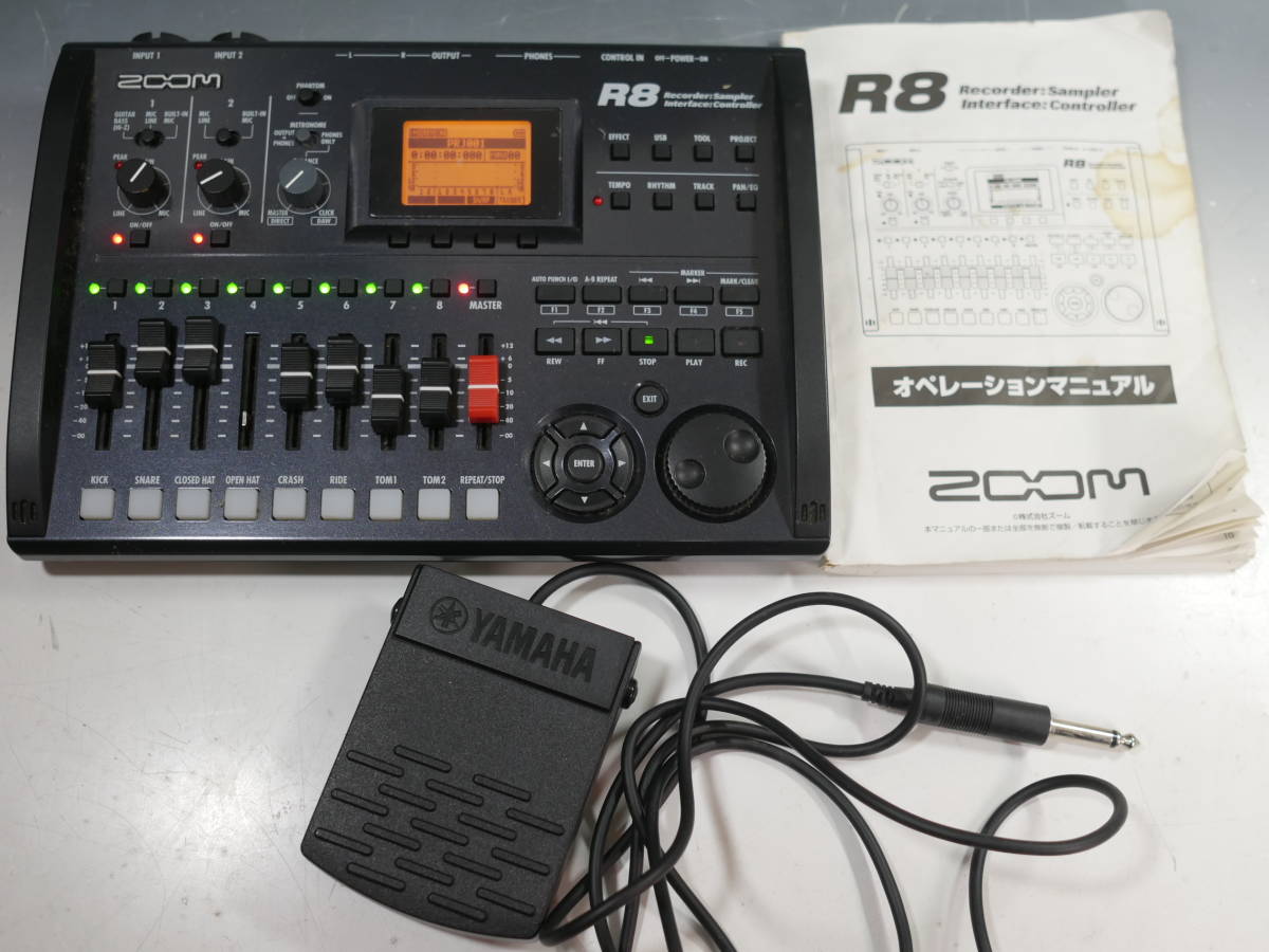 ZOOM | PLANT MUSIC マルチトラックレコーダーR8新品生産完了品です