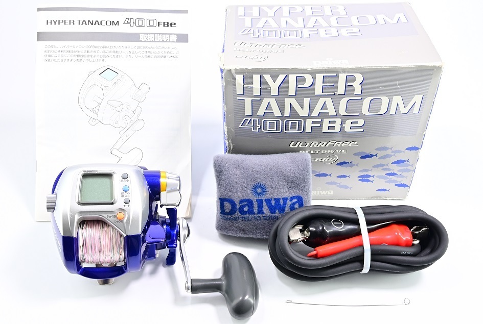 人気定番，最新作 ダイワ ハイパータナコン 400FBe 使用距離7.4km 使用16時間(ダイワ)｜売買されたオークション情報、yahooの商品情報をアーカイブ公開 - オークファン 電動