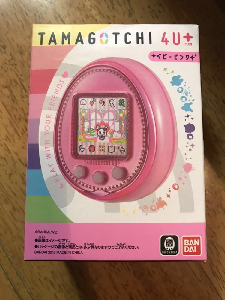 TAMAGOTCHI 4U＋ ベビーピンク たまごっち ベビーピンク TAMAGOTCHI