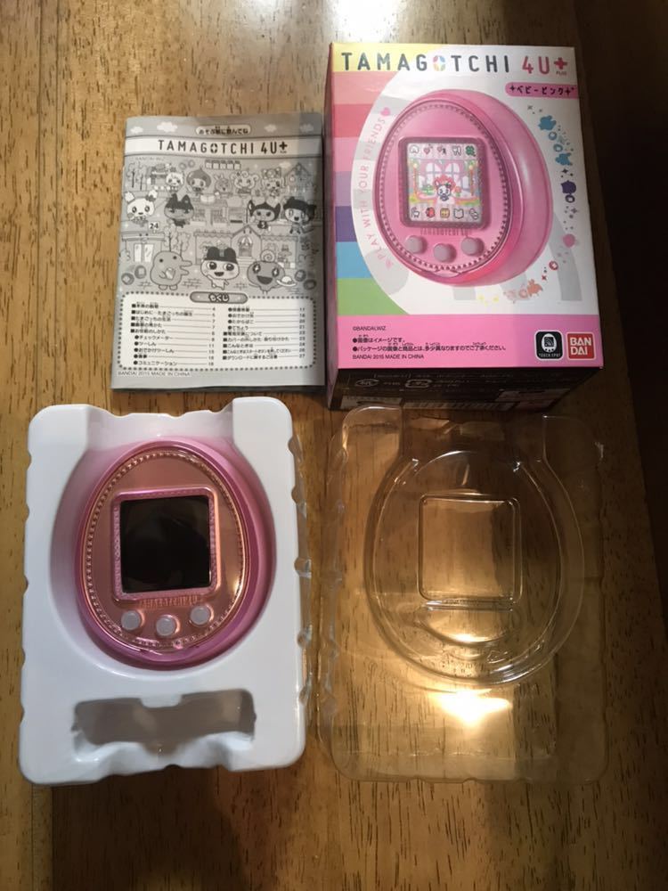 TAMAGOTCHI 4U＋ ベビーピンク たまごっち ベビーピンク TAMAGOTCHI