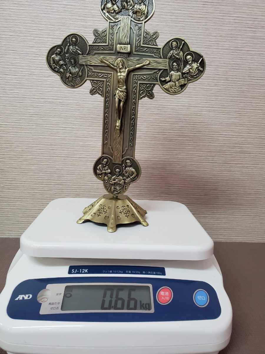 銅製　キリスト磔刑像　木製　クロス　十字架　C　7730 銅製 キリスト磔刑像 木製 クロス 十字架 C 7730 木製クロス