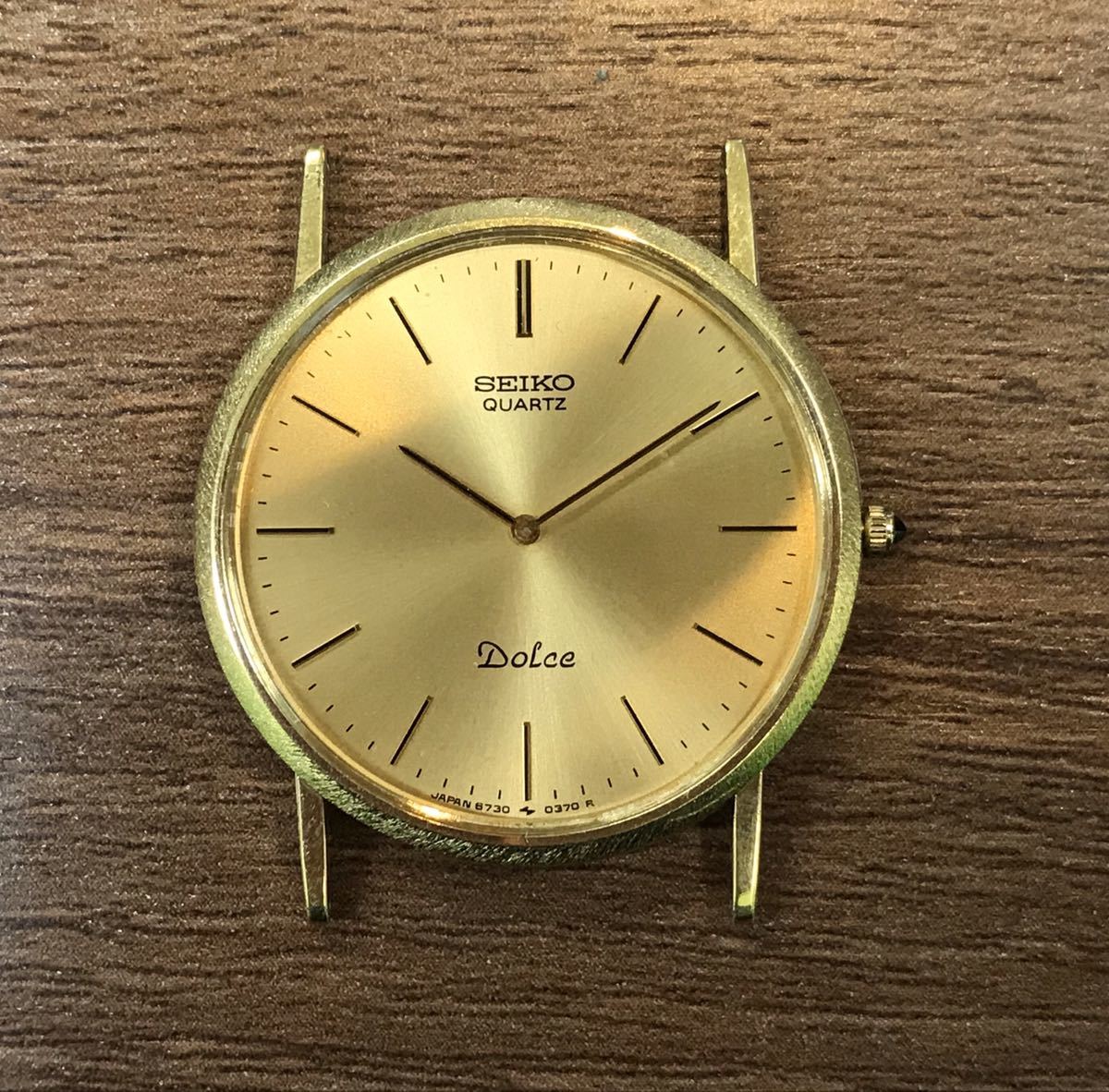 SEIKO セイコー DOLCE ドルチェ クオーツ時計 電池切れ テスター