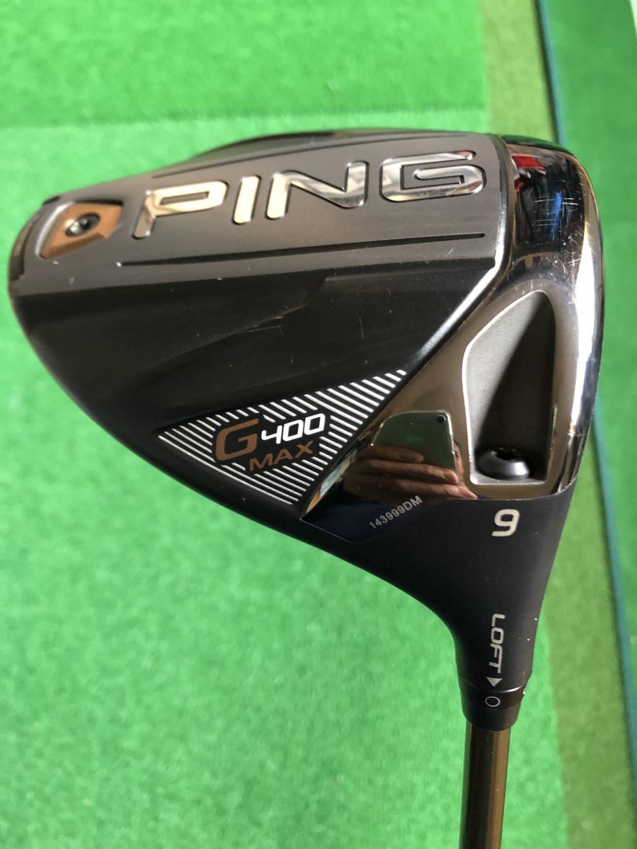 高品質，最新作 PING ピン G400 MAXドライバー ９&deg; ALTA J CB Sフレックス 綺麗(ピン)｜売買されたオークション情報、yahooの商品情報をアーカイブ公開 - オークファン 男性右きき用