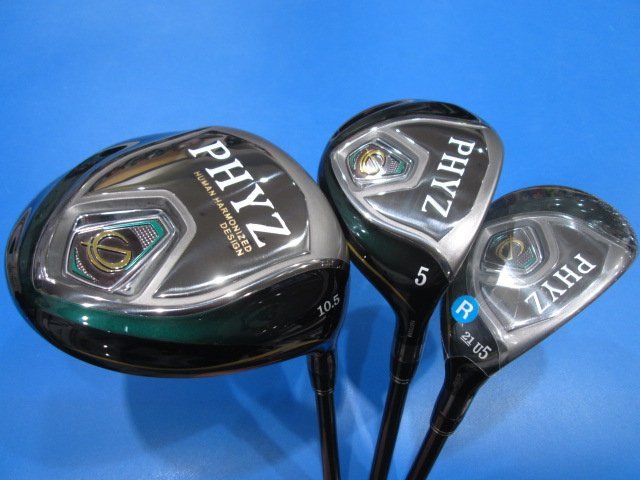 大人気，最新作 GK鈴鹿 191 ブリヂストン PHYZ 2019 1W & 5W & U5 3本セット オリジナルカーボン R ファイズ 10.5度 20度 21度 1円(セット)｜売買されたオークション情報、yahooの商品情報をアーカイブ公開 - オーク 男性右きき用