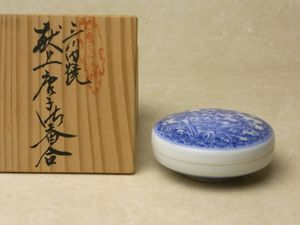 三川内焼 無形文化財 平戸雅松作 献上唐子香合 三川内焼のYahoo