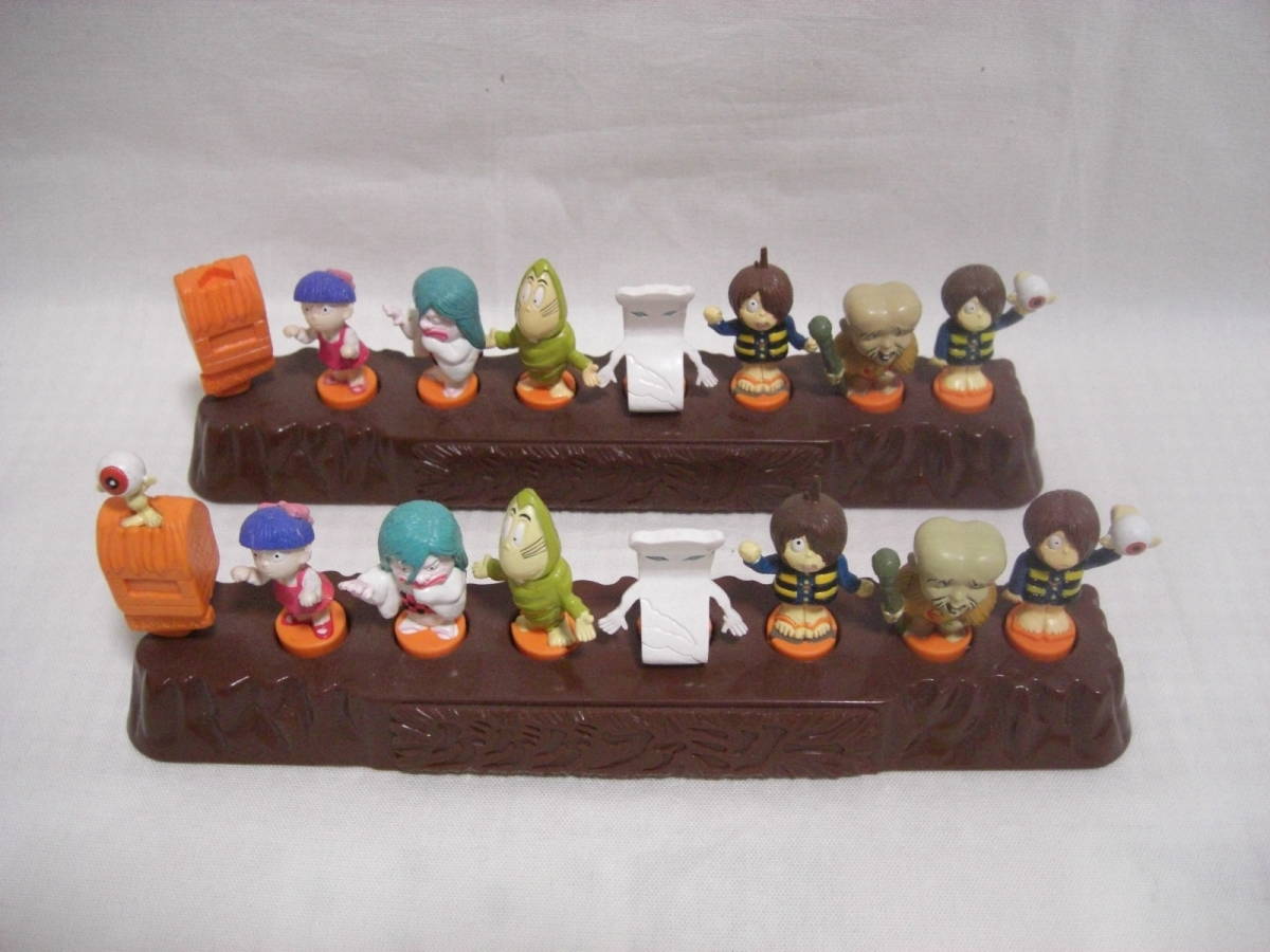 ★ BANDAI_ゲゲゲの鬼太郎_ゲゲゲファミリー_ソフビ人形_指人形セット ★_2