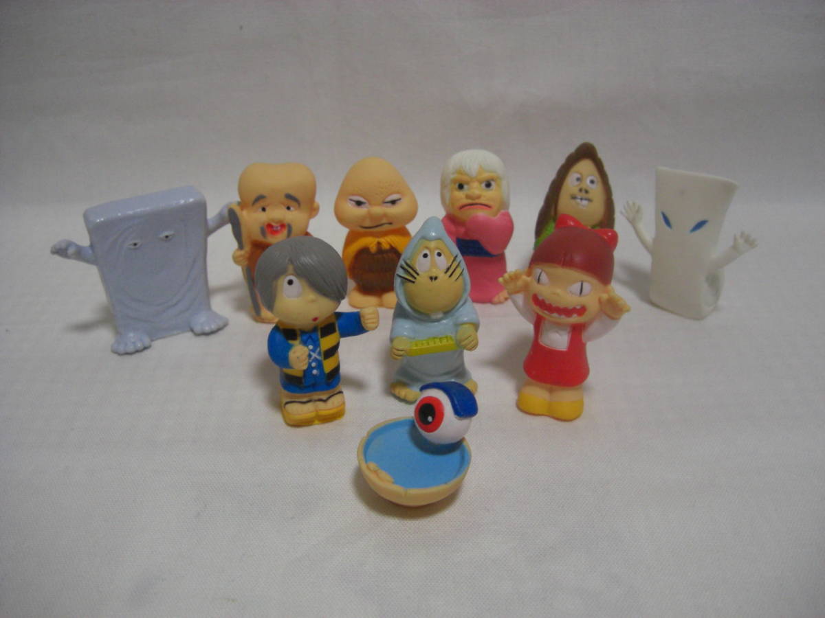 ★ BANDAI_ゲゲゲの鬼太郎_ゲゲゲファミリー_ソフビ人形_指人形セット ★_3