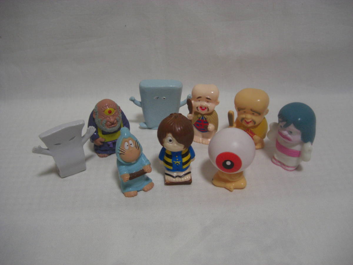 ★ BANDAI_ゲゲゲの鬼太郎_ゲゲゲファミリー_ソフビ人形_指人形セット ★_4