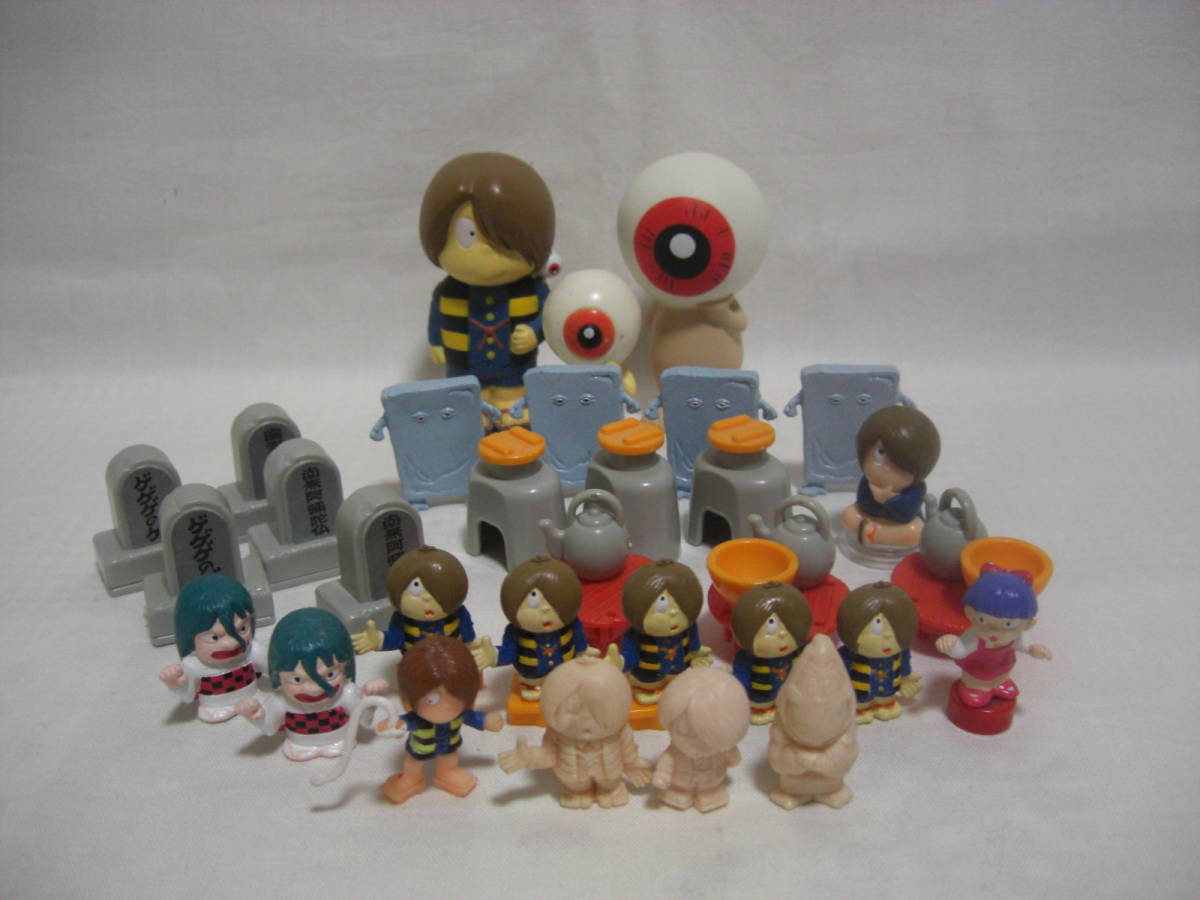 ★ BANDAI_ゲゲゲの鬼太郎_ゲゲゲファミリー_ソフビ人形_指人形セット ★_6