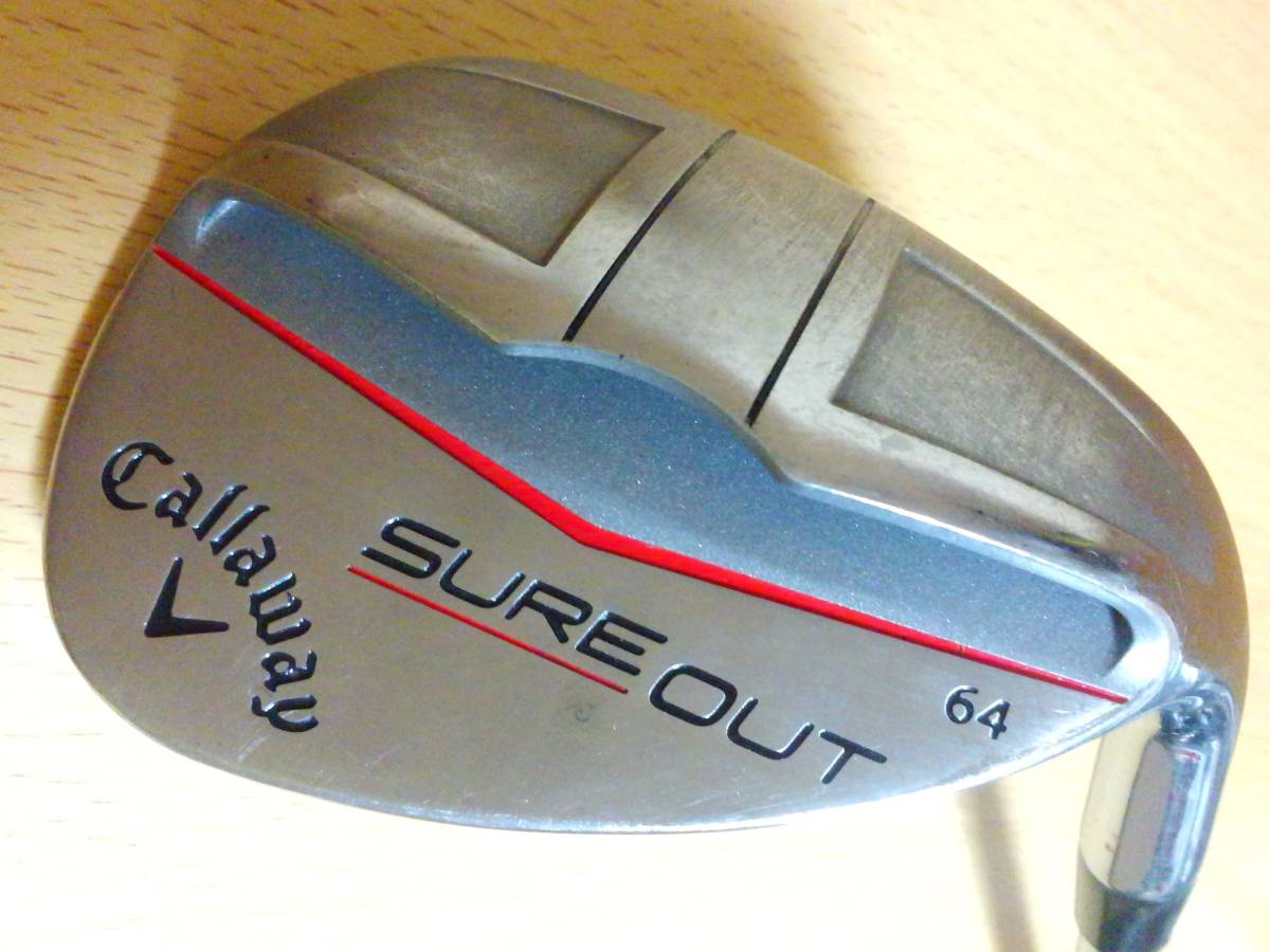 キャロウェイ★Callaway★SUREOUT★ウエッジ★ 64.58 2本 キャロウェイ OUT ウェッジの試打レビュー SURE シュアアウト ウェッジ