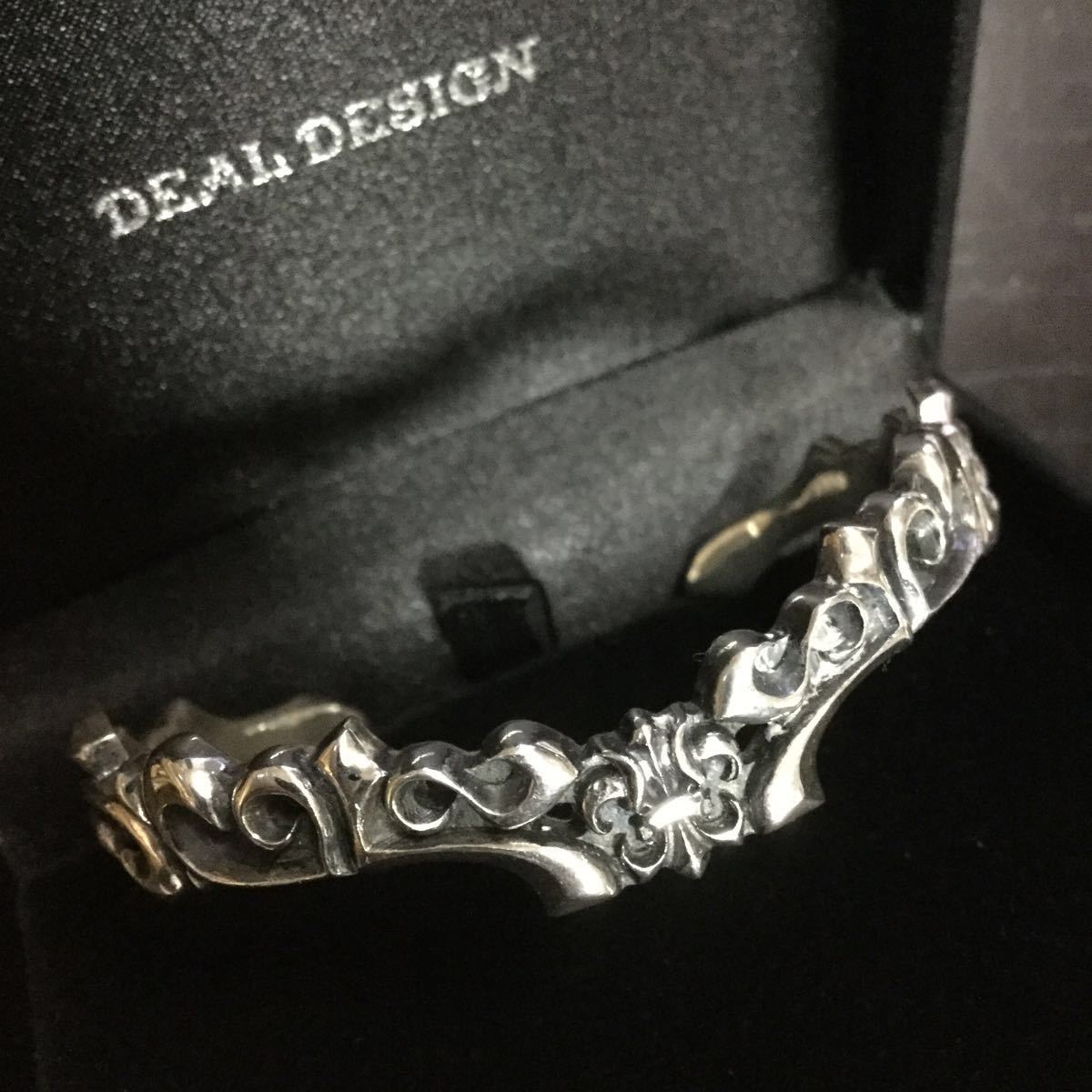 アルページュArpegeブレスレット クロスモチーフ SVシルバー925 美品