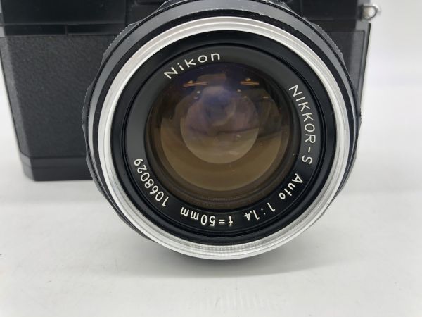 Nikon Nikomat Camera w⁄ FTN Lens F1.4 Film 50mm Auto Nikkor-S