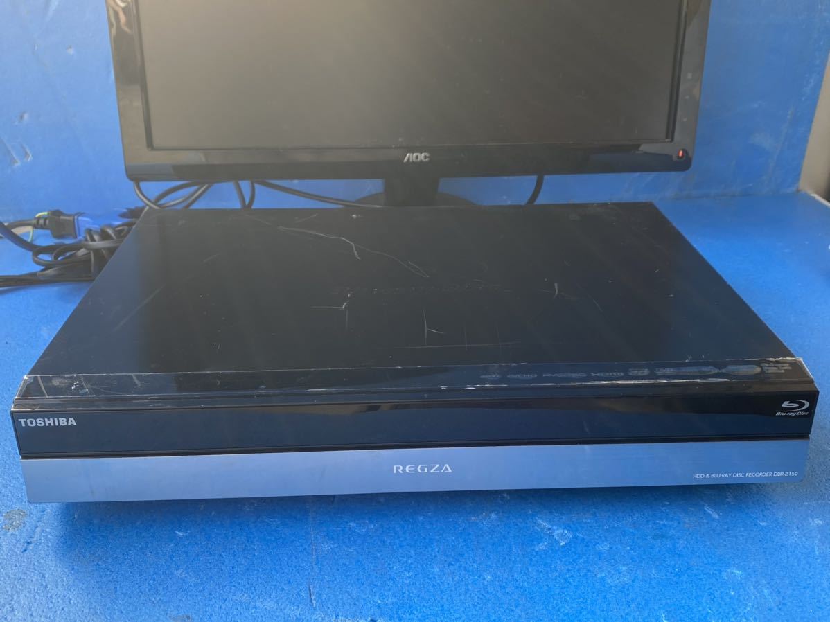 TOSHIBA ブルーレイディスクレコーダー DBR-Z150/2012年製/部品取り 
